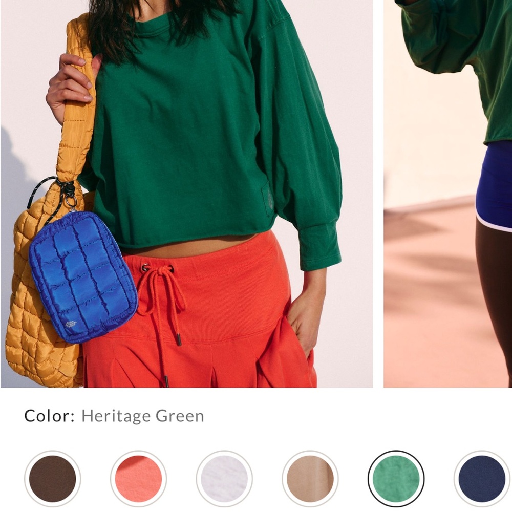 Free People Movement Inspire Layer in Heritage Green